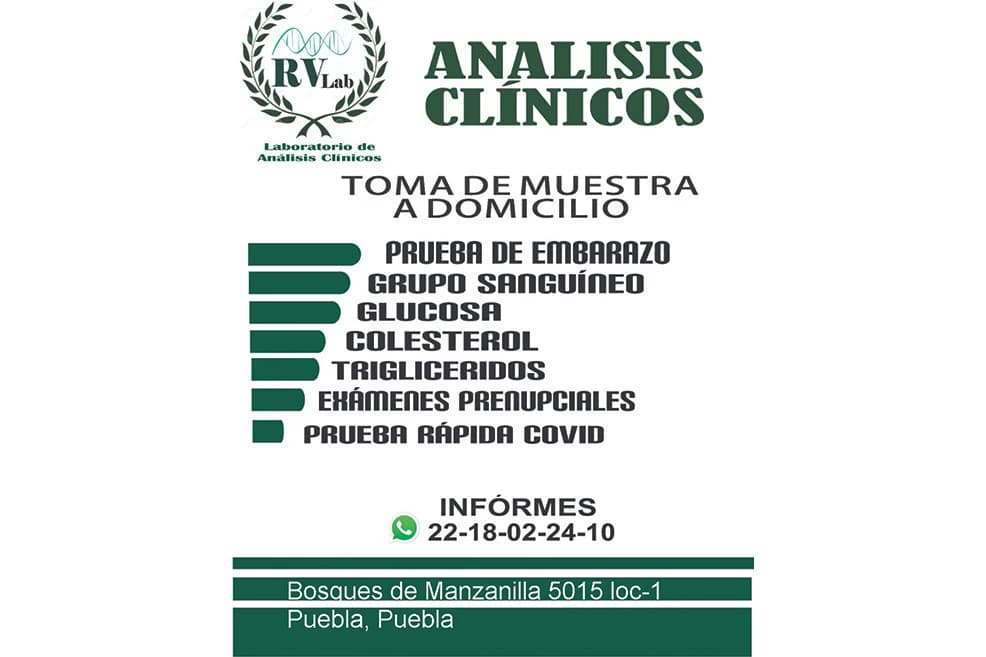 Laboratorio de Analísis Clinicos RVLab
