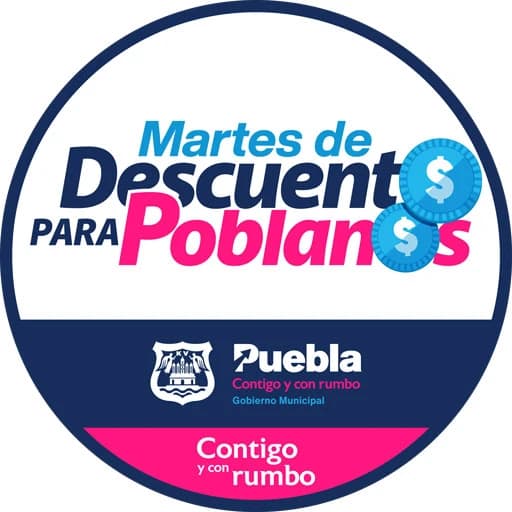 Martes de descuento para poblanos